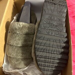 UGG Women's Olive Green Slippers